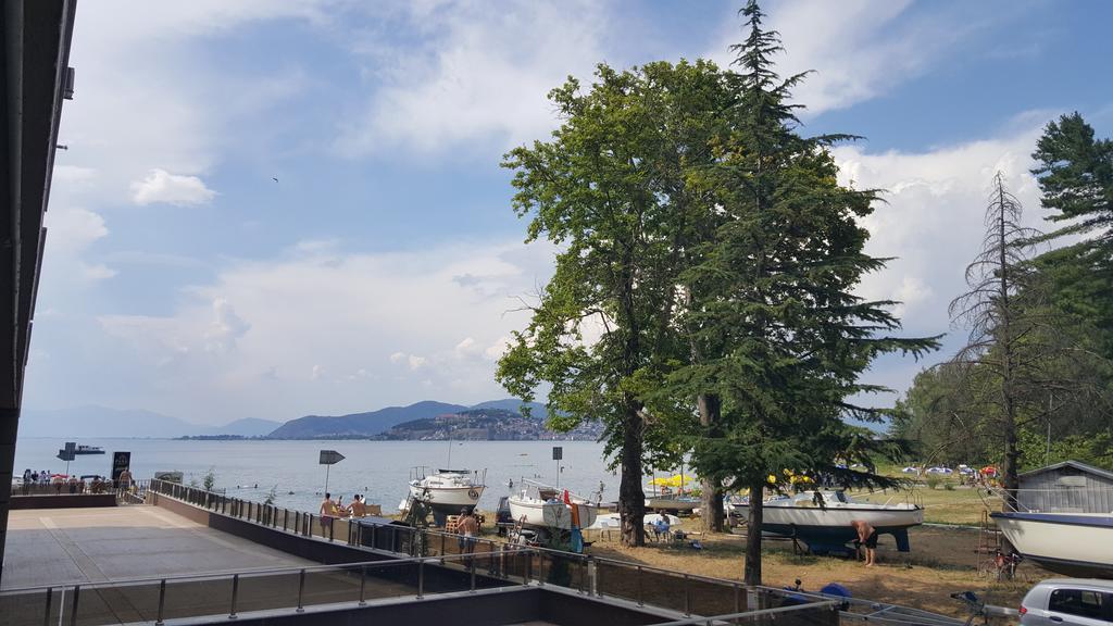 Park Beach Apartment Ohrid Bagian luar foto