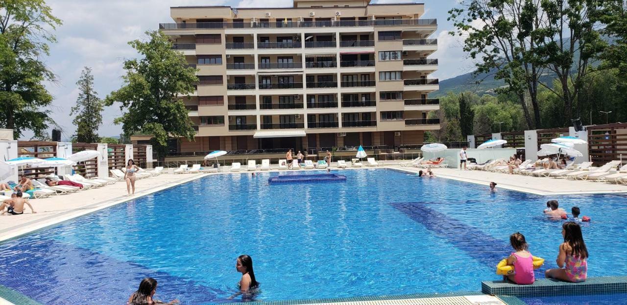 Park Beach Apartment Ohrid Bagian luar foto